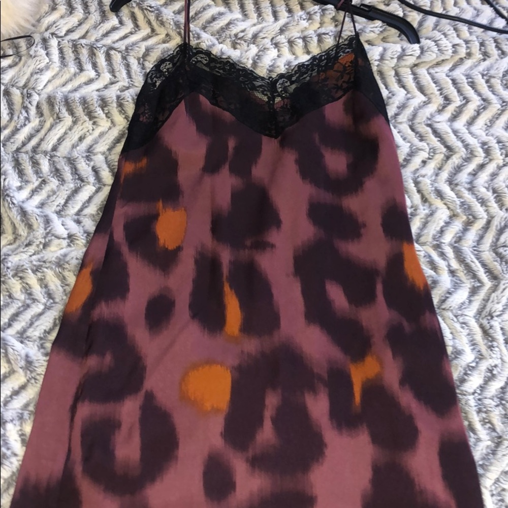 LEOPARD SILK DRESS. - Picture 2 of 6